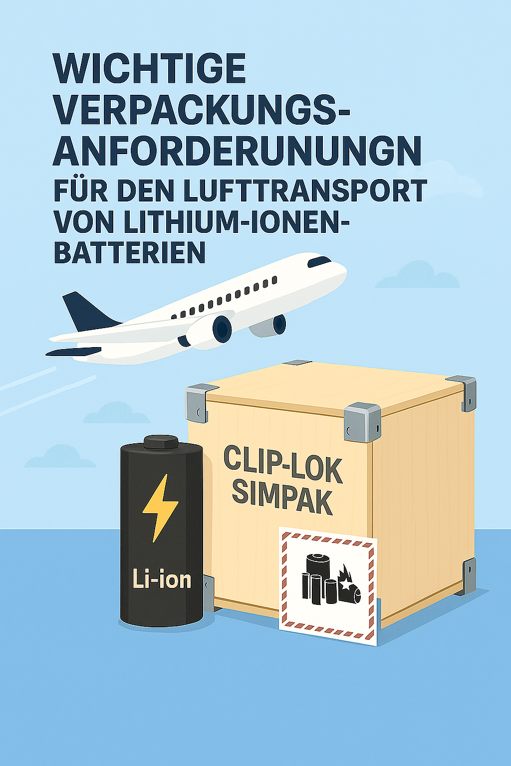 Luftanforderungen für den Transport von Verpackungen